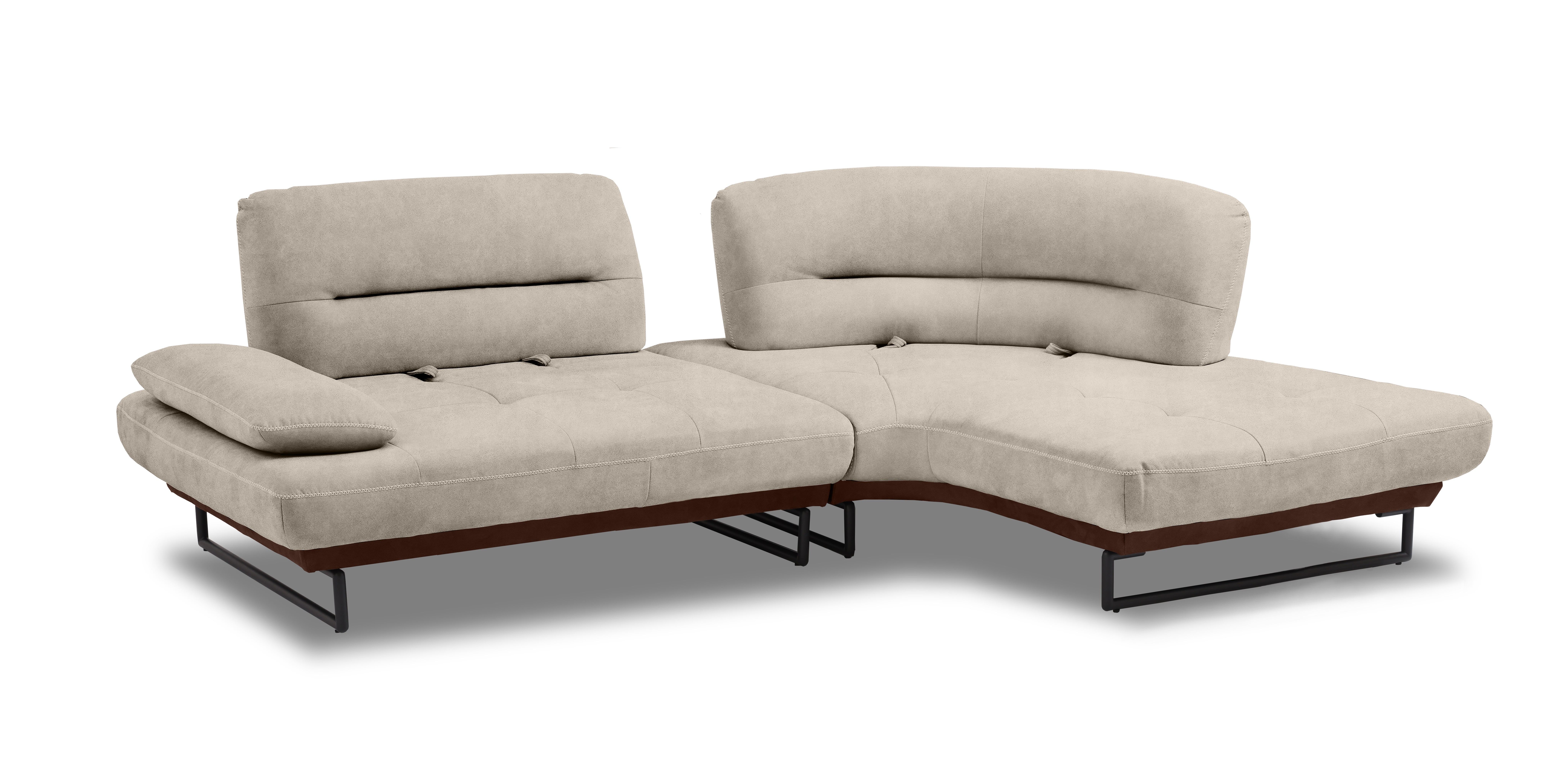 ラルス 左カウチソファ 幅266cm ｜RELAX FORM®（リラックスフォーム